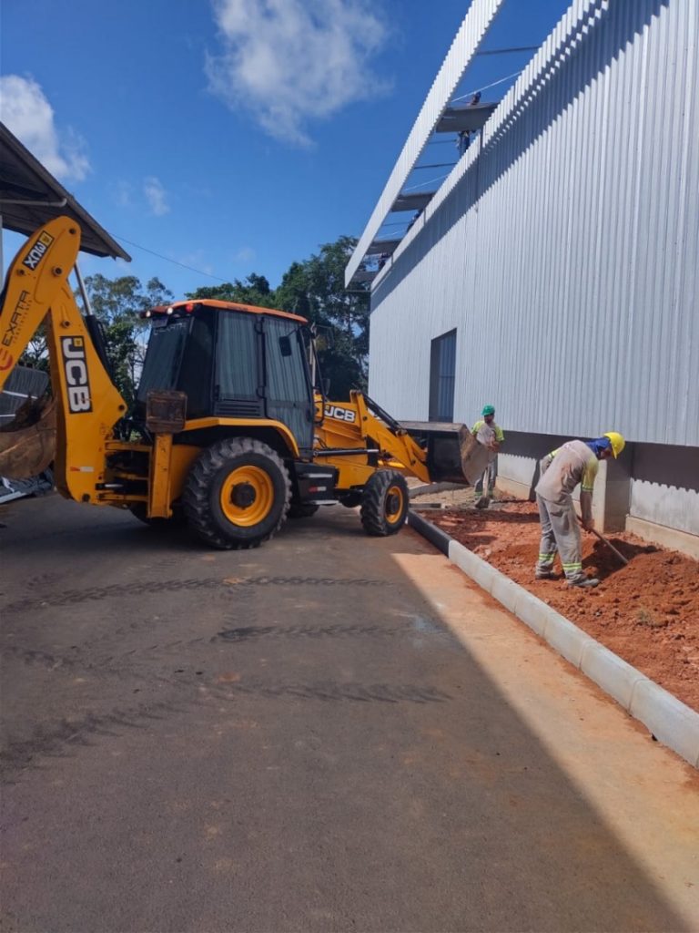 Obra de Ampliação industrial para empresa Altemburg Textil em Blumenau/SC