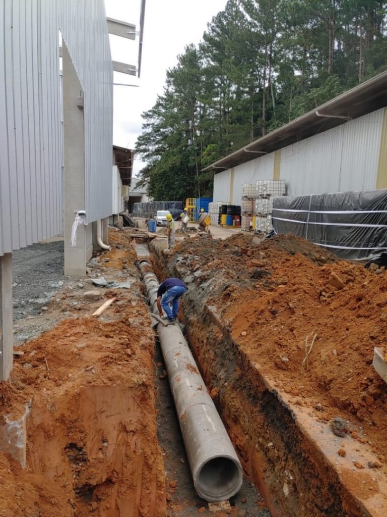 Obra de Ampliação industrial para empresa Altemburg Textil em Blumenau/SC