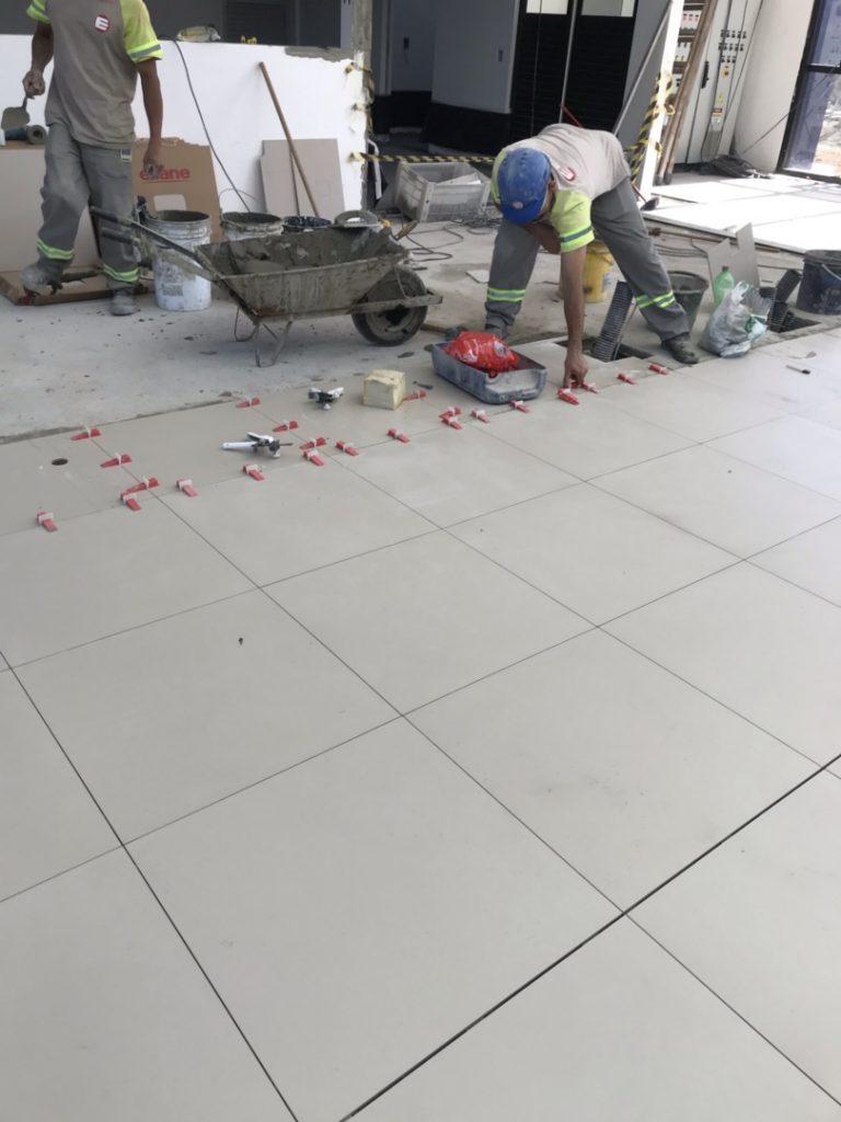 Obra de Ampliação Industrial Novo refeitório empresa Loghaus em Blumenau/SC