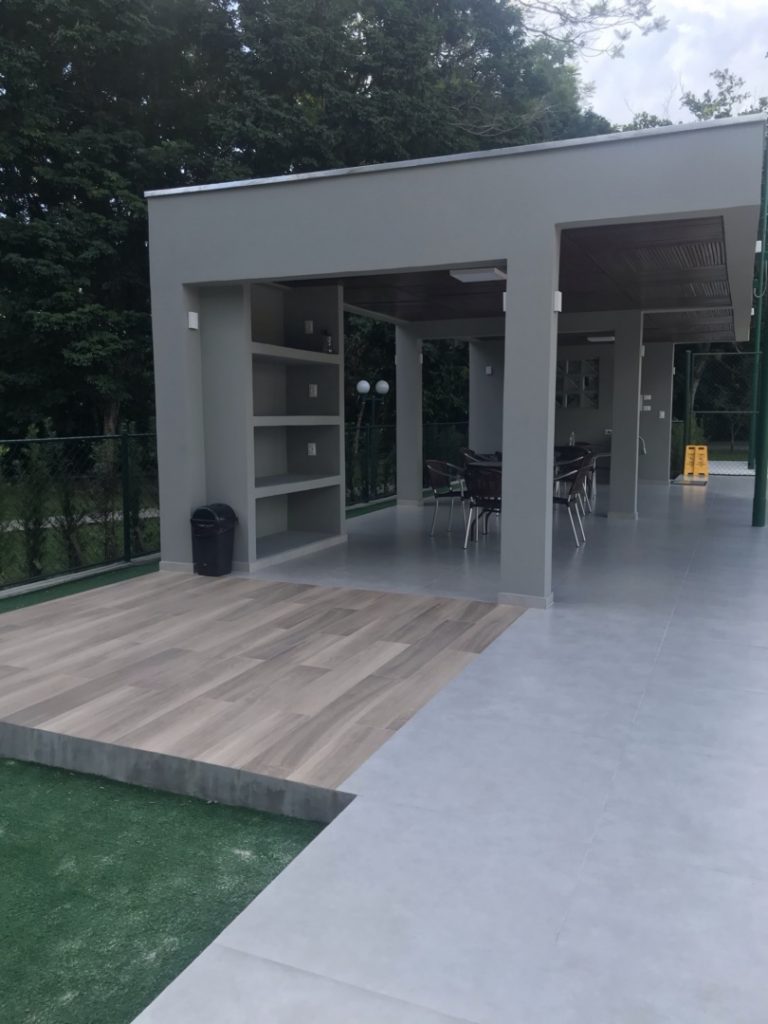 Obra Reforma de Quadras de Tênis e Beach Vôlei - Bela Vista Country Clube em Gaspar/SC