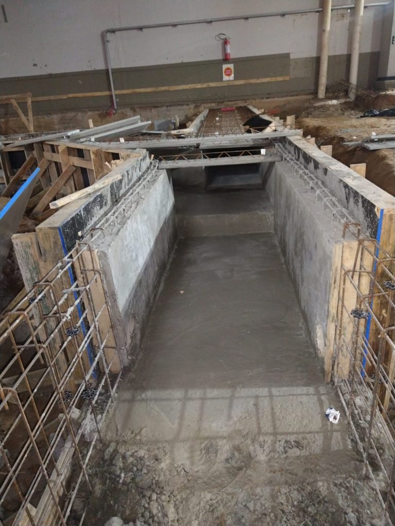 AMPLIAÇÃO INDUSTRIAL - TÚNEIS E CONCRETO ARMADO- GASPAR/SC