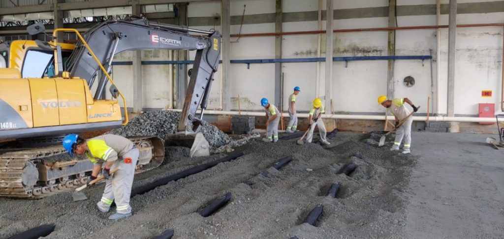 Obras Industriais de Ampliação Frigorífico Gessner - Timbó/SC